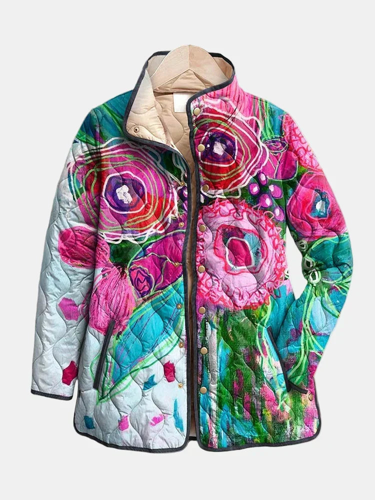 Arianne | Chaqueta estampada con motivos florales — Edición final