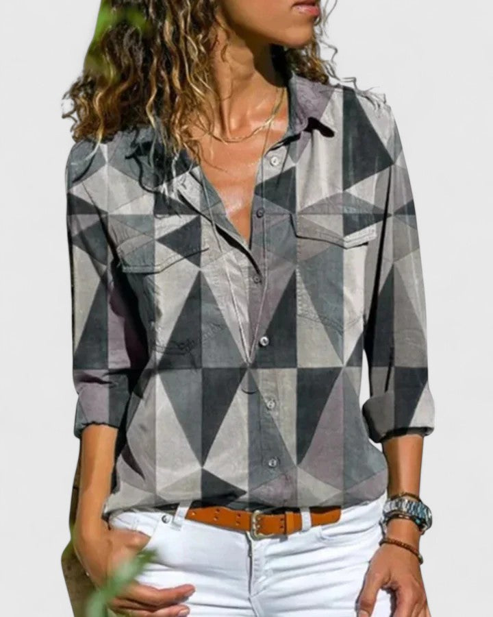Nadienne | Blusa de silueta moderna y elegante