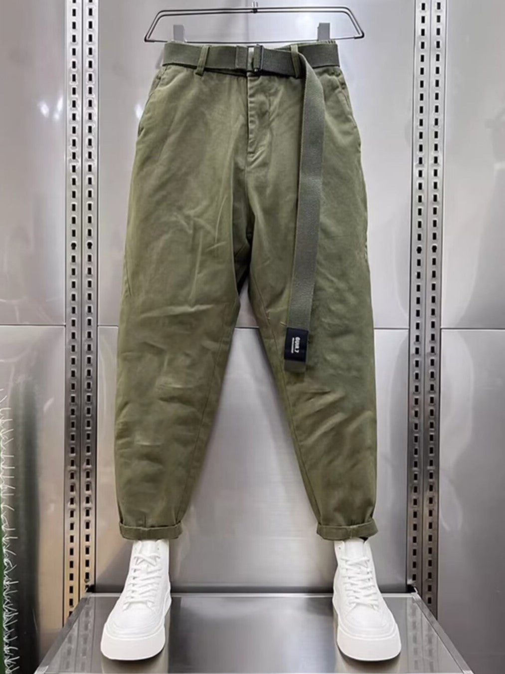 Cassel™ | Elegantes pantalones capri de cintura alta