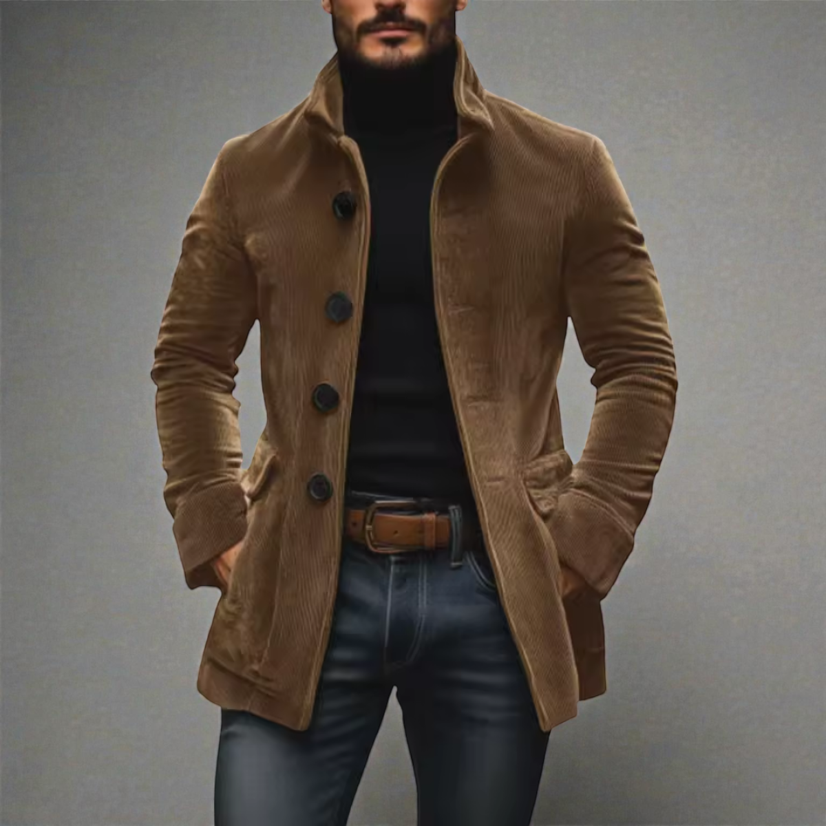 Davide™ | Chaqueta de pana de terciopelo de primera calidad