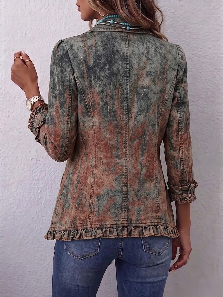 Sobrecamisa Paulina - Textura en Degradado
