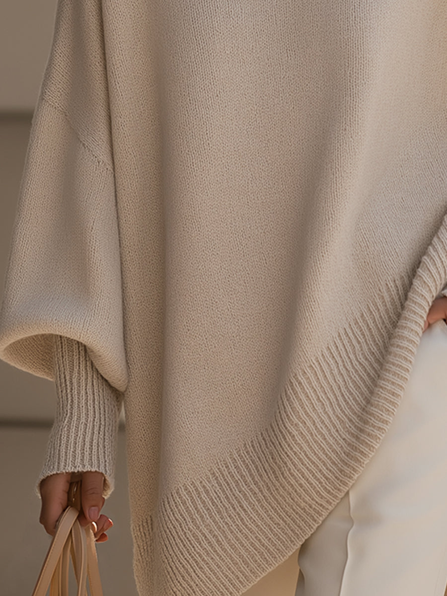 Elodie | Suéter oversize de mezcla de lana