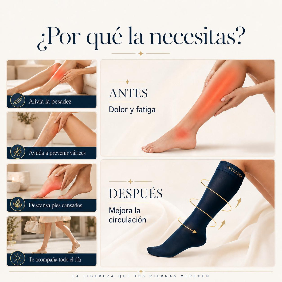 Alta Compresión - con cierre - 20-30 mmHg