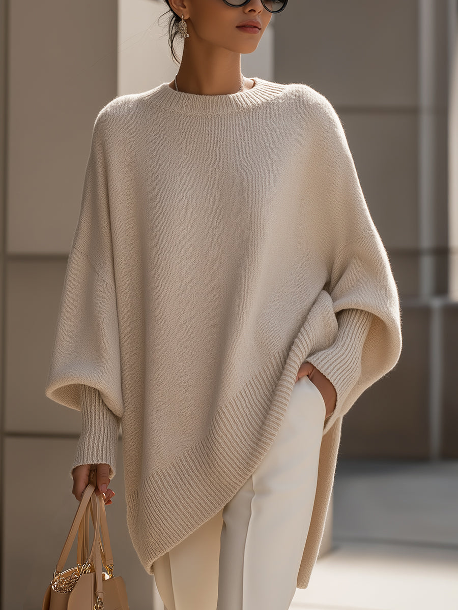 Elodie | Suéter oversize de mezcla de lana