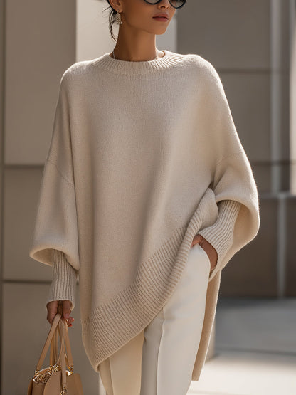 Elodie | Suéter oversize de mezcla de lana