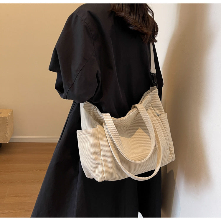 Bloom ™ |  Kunststudent Tote Corduroy Tas - Aurora Classics