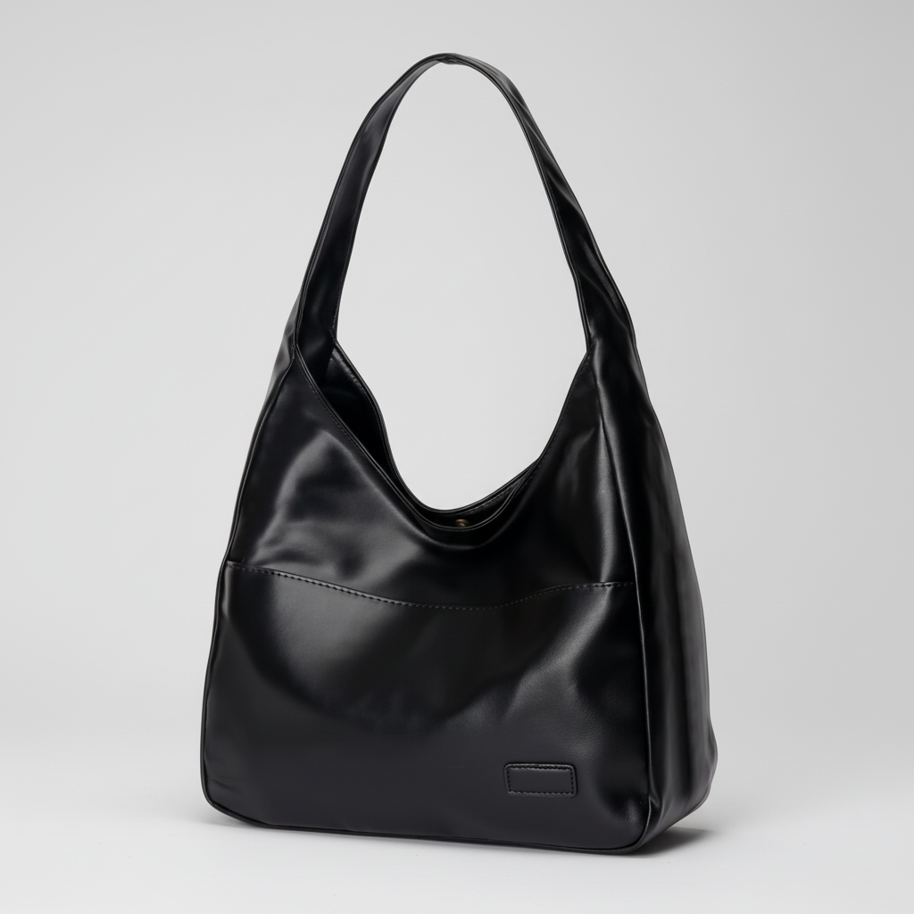 Bolso Hobo "Compact" Diario Efecto Piel