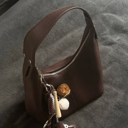Bolso Hobo "Layla" Silueta Media Luna