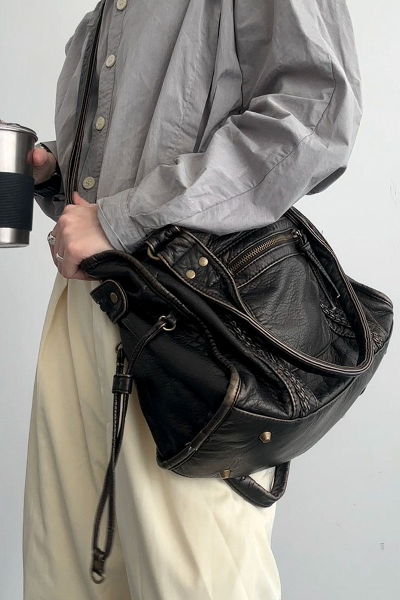 Bloom ™ |  Retro leren tas - Aurora Classics