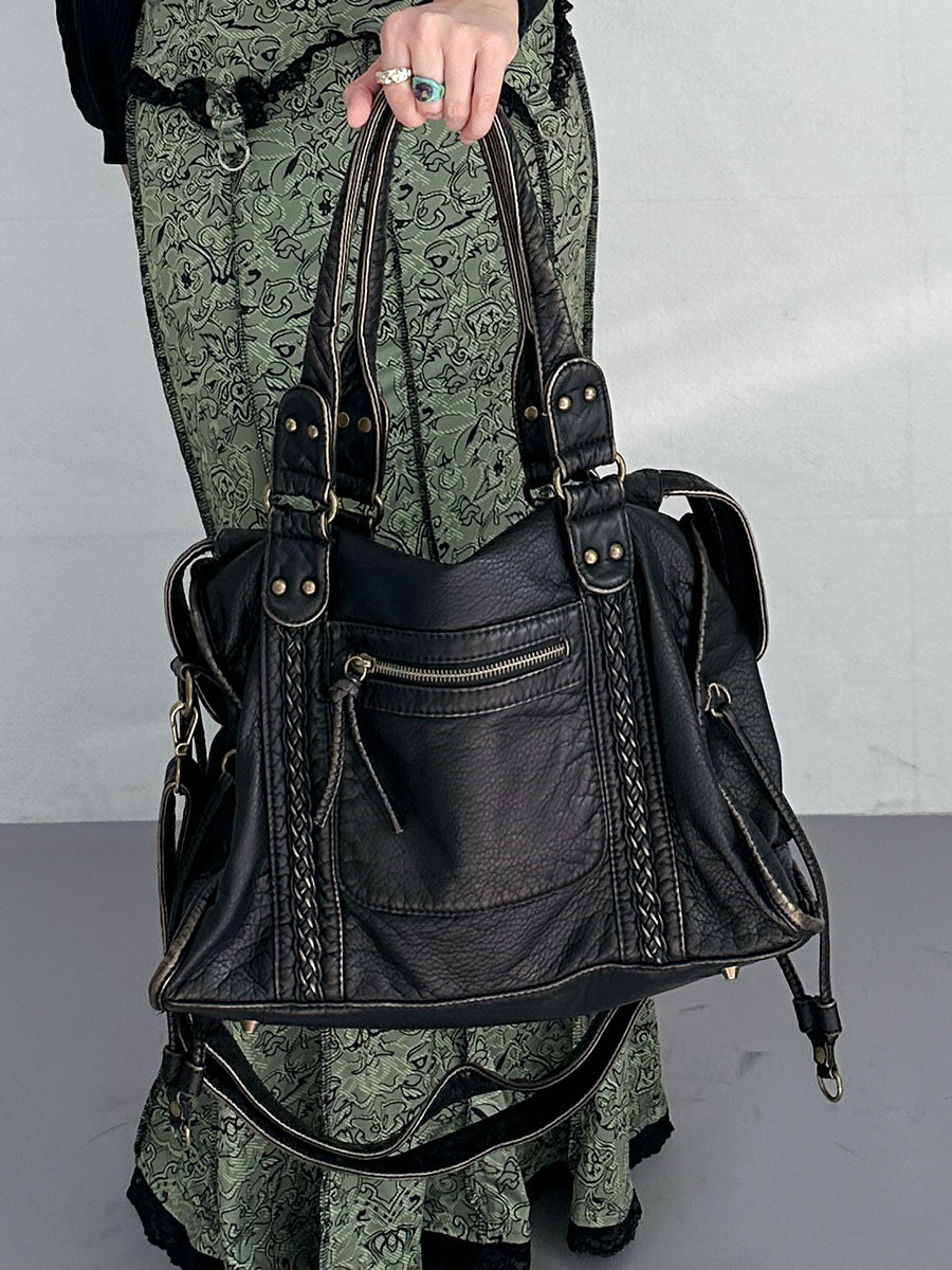 Bloom ™ |  Retro leren tas - Aurora Classics