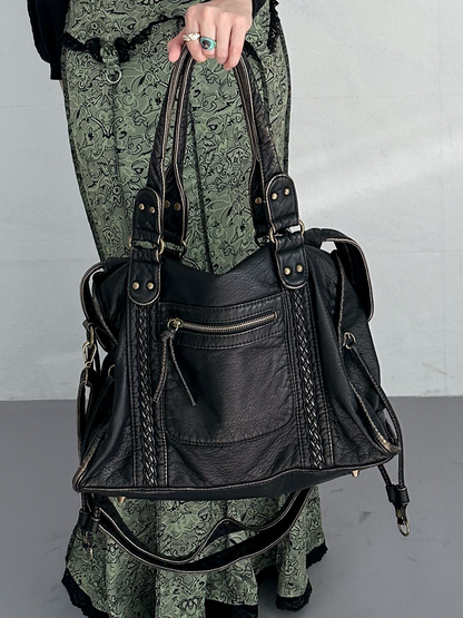 Bloom ™ |  Retro leren tas - Aurora Classics