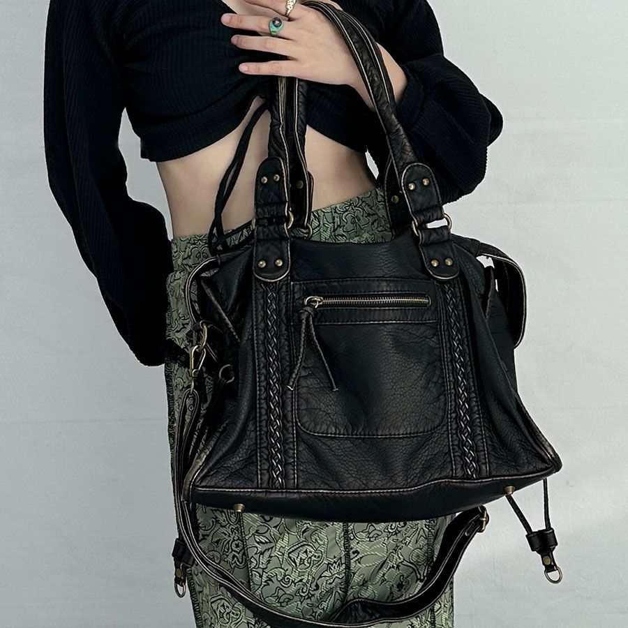 Bloom ™ |  Retro leren tas - Aurora Classics