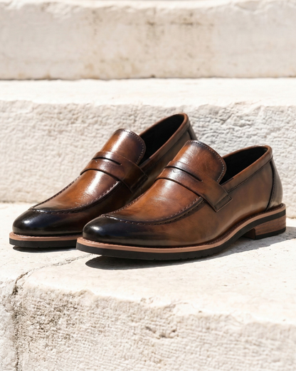 Hamilton - Mocasín de cuero