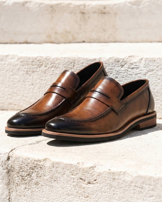 Hamilton - Mocasín de cuero