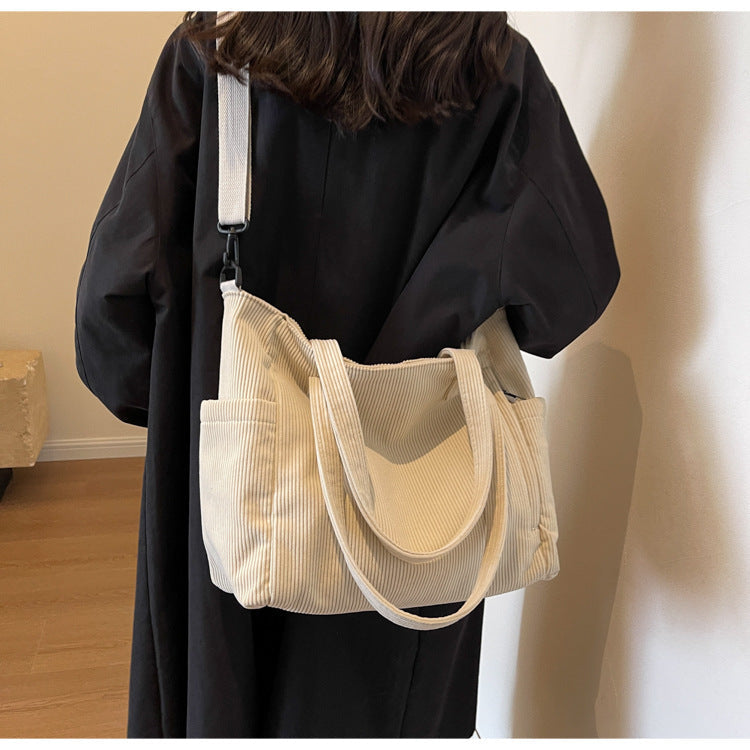 Bloom ™ |  Kunststudent Tote Corduroy Tas - Aurora Classics