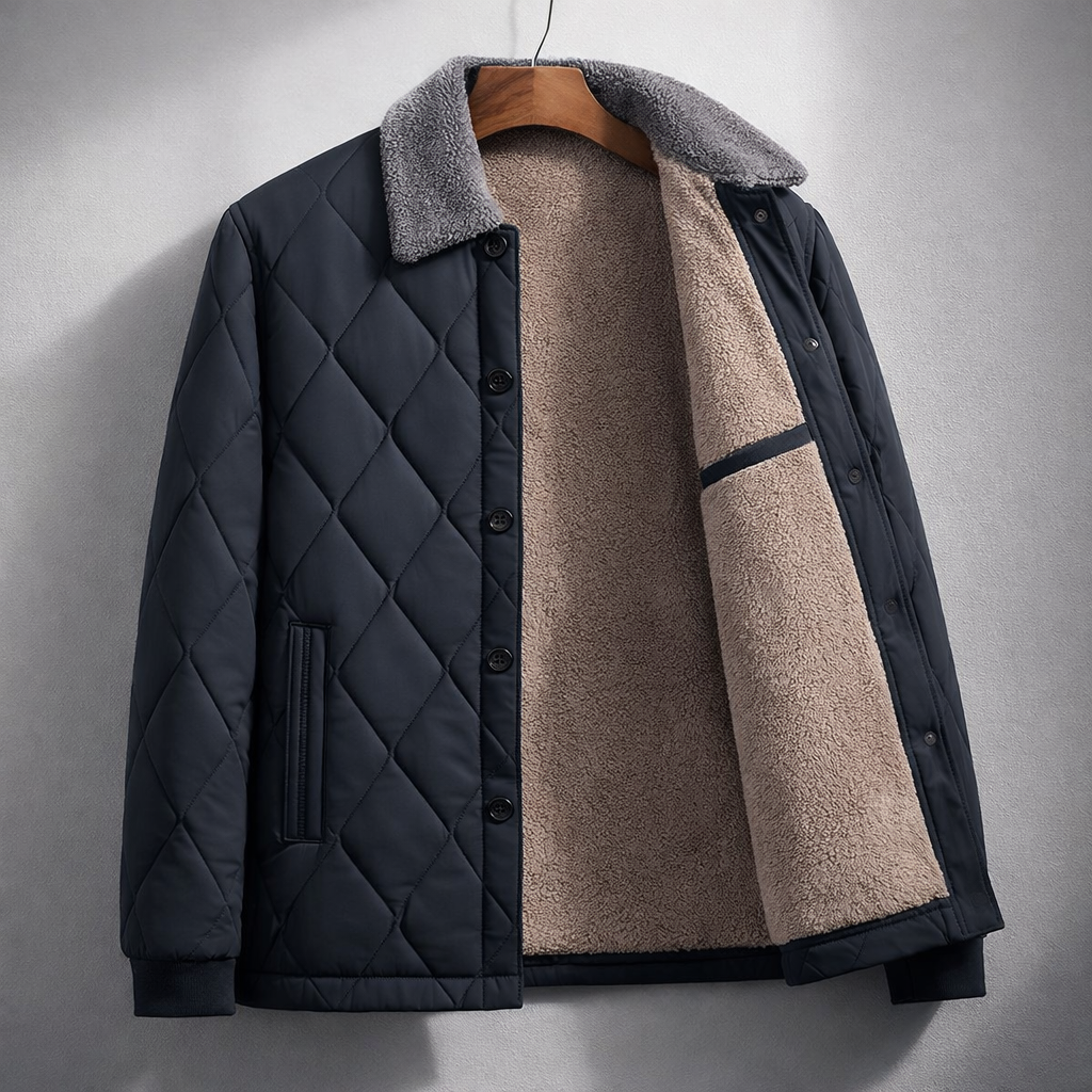Charles™ | Chaqueta clásica de forro polar acolchado
