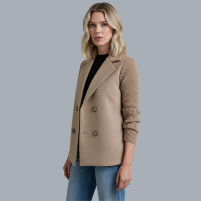 Sasha™ | Abrigo tipo blazer acanalado — Edición de aniversario