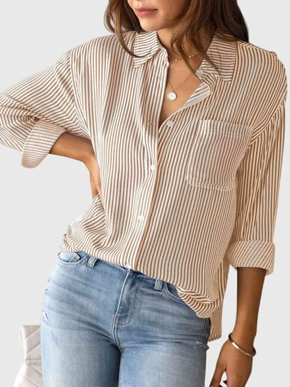 Ariana | Camisa con cuello, elegante y sencilla