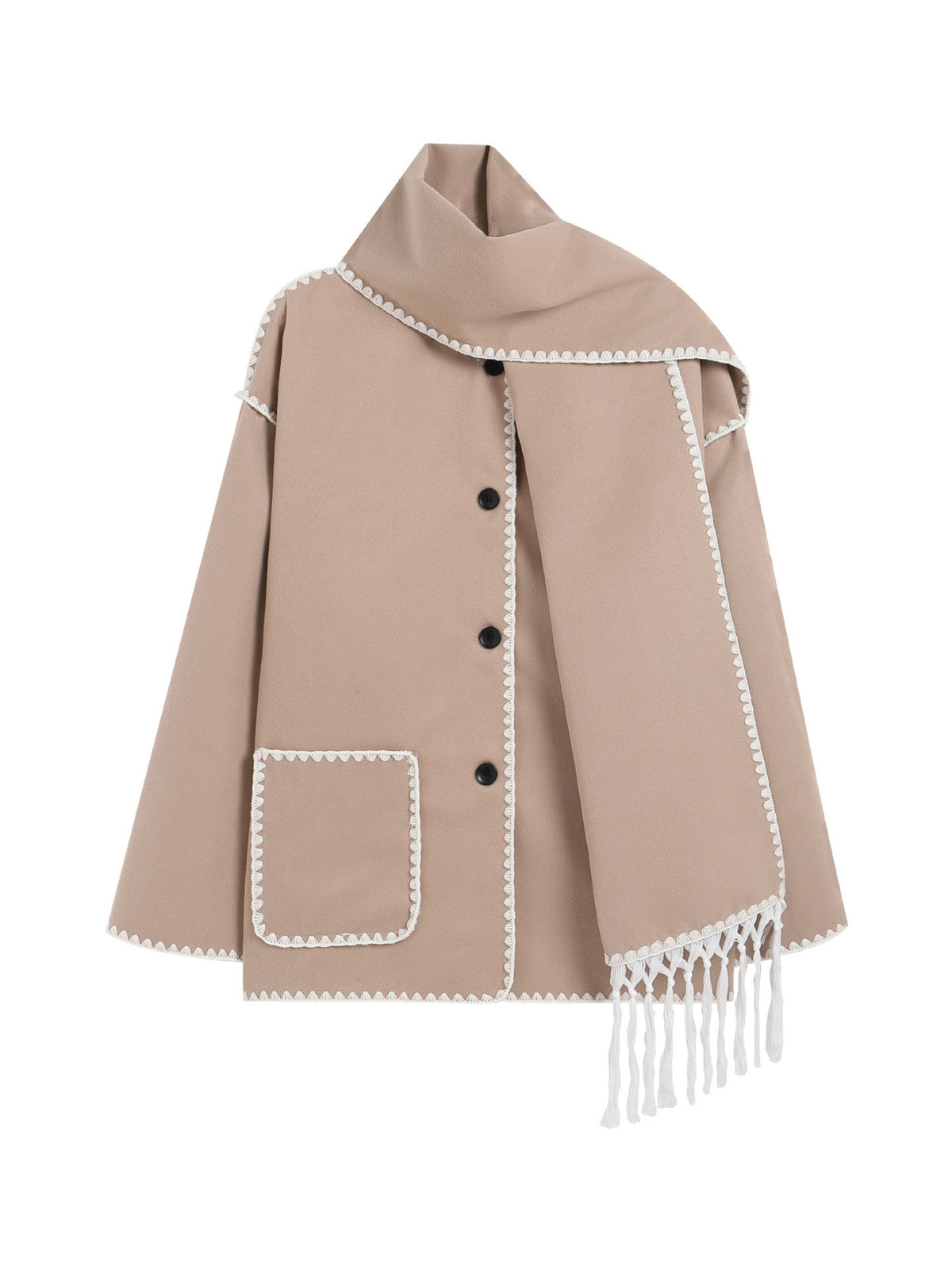 Bloom ™ |  Luxe Sjaal Jas - Aurora Classics