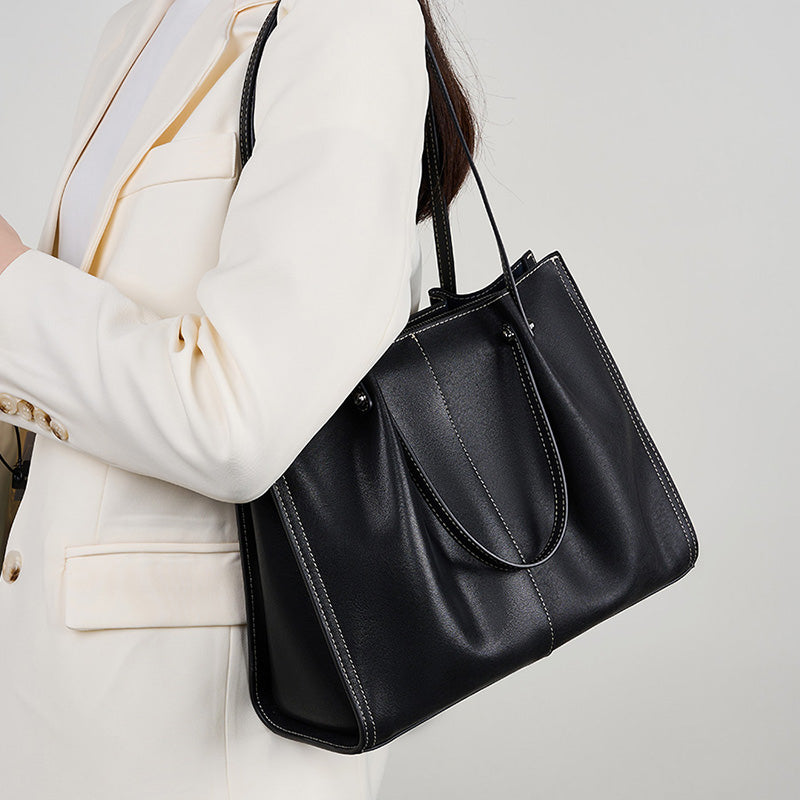 Bolso Tote Estructurado "Rivage" Elegante