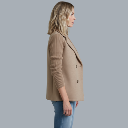 Sasha™ | Abrigo tipo blazer acanalado — Edición de aniversario
