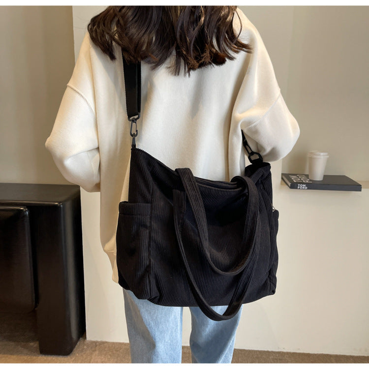 Bloom ™ |  Kunststudent Tote Corduroy Tas - Aurora Classics