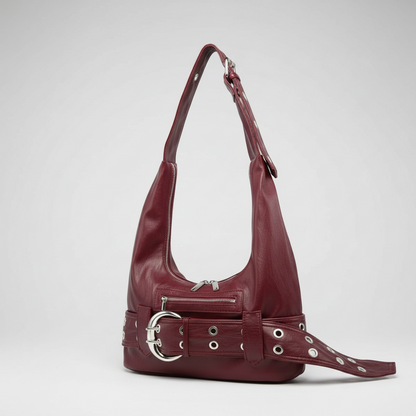 Bolso Hobo "Marlowe" con Detalle de Hebilla