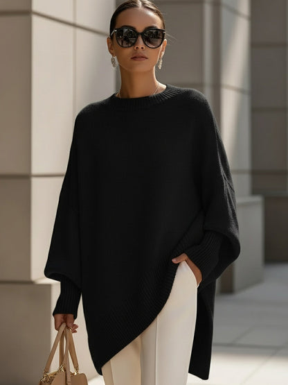 Elodie | Suéter oversize de mezcla de lana