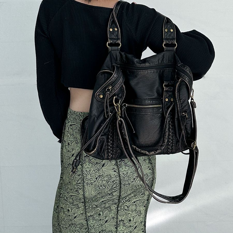 Bloom ™ |  Retro leren tas - Aurora Classics