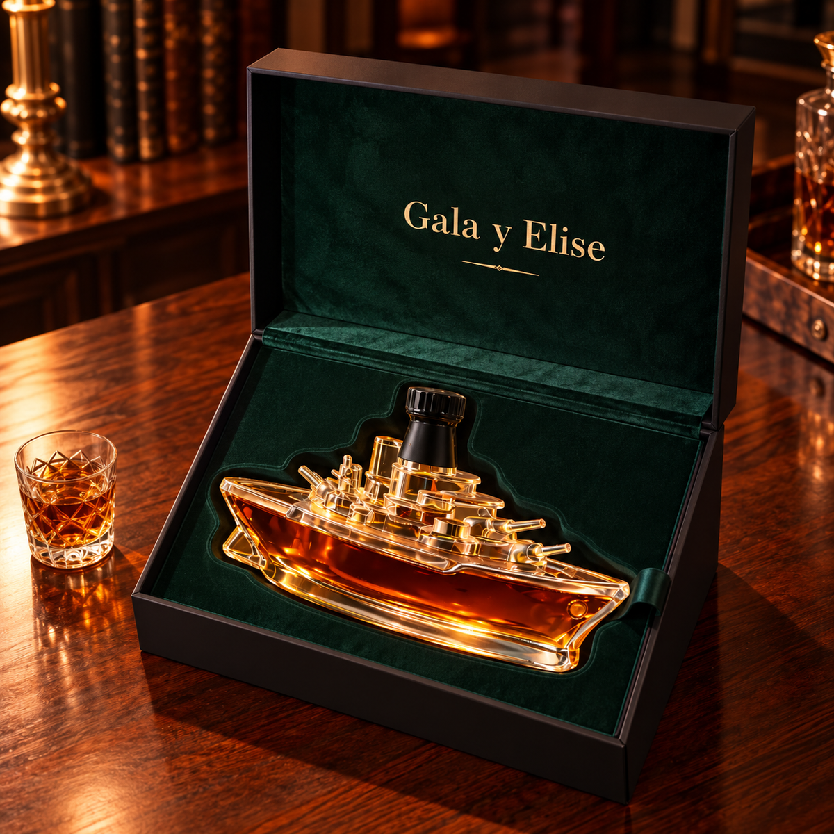 Licorera Artesanal – Edición Naval