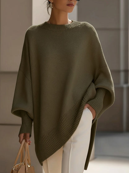 Elodie | Suéter oversize de mezcla de lana