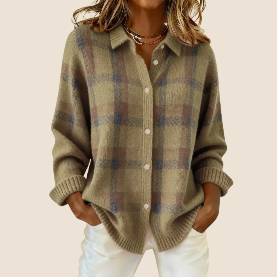 Vivienne™ | Suéter retro a cuadros