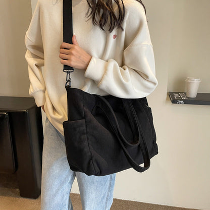 Bloom ™ |  Kunststudent Tote Corduroy Tas - Aurora Classics