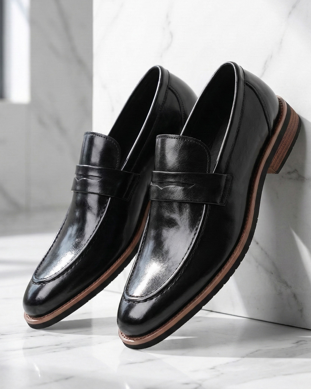 Hamilton - Mocasín de cuero
