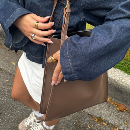 Bolso Shopper Minimalista "Palermo" Liso