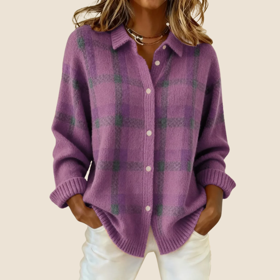 Vivienne™ | Suéter retro a cuadros