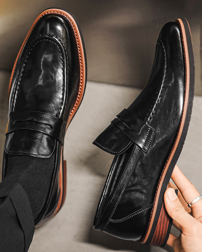 Hamilton - Mocasín de cuero