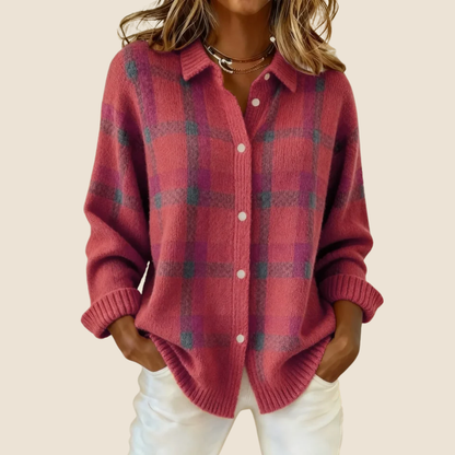 Vivienne™ | Suéter retro a cuadros