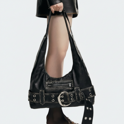 Bolso Hobo "Marlowe" con Detalle de Hebilla