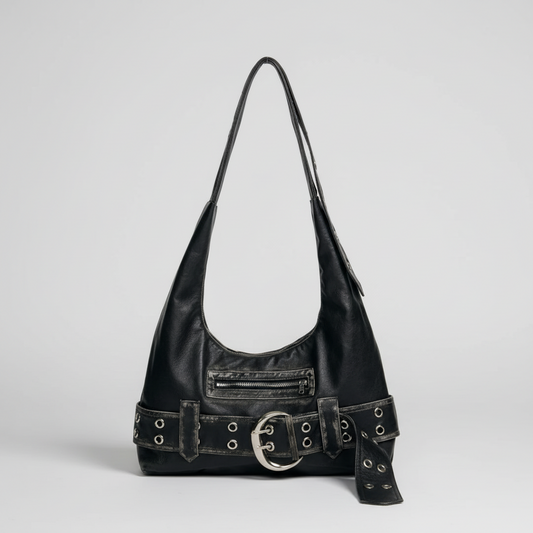 Bolso Hobo "Marlowe" con Detalle de Hebilla