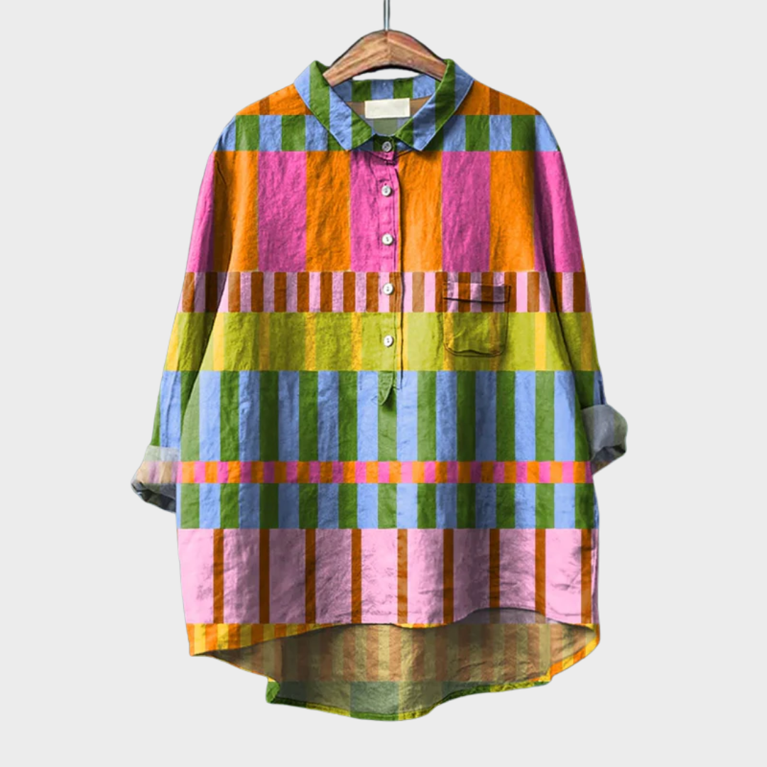 Amber | Blusa veraniega de lino ligera