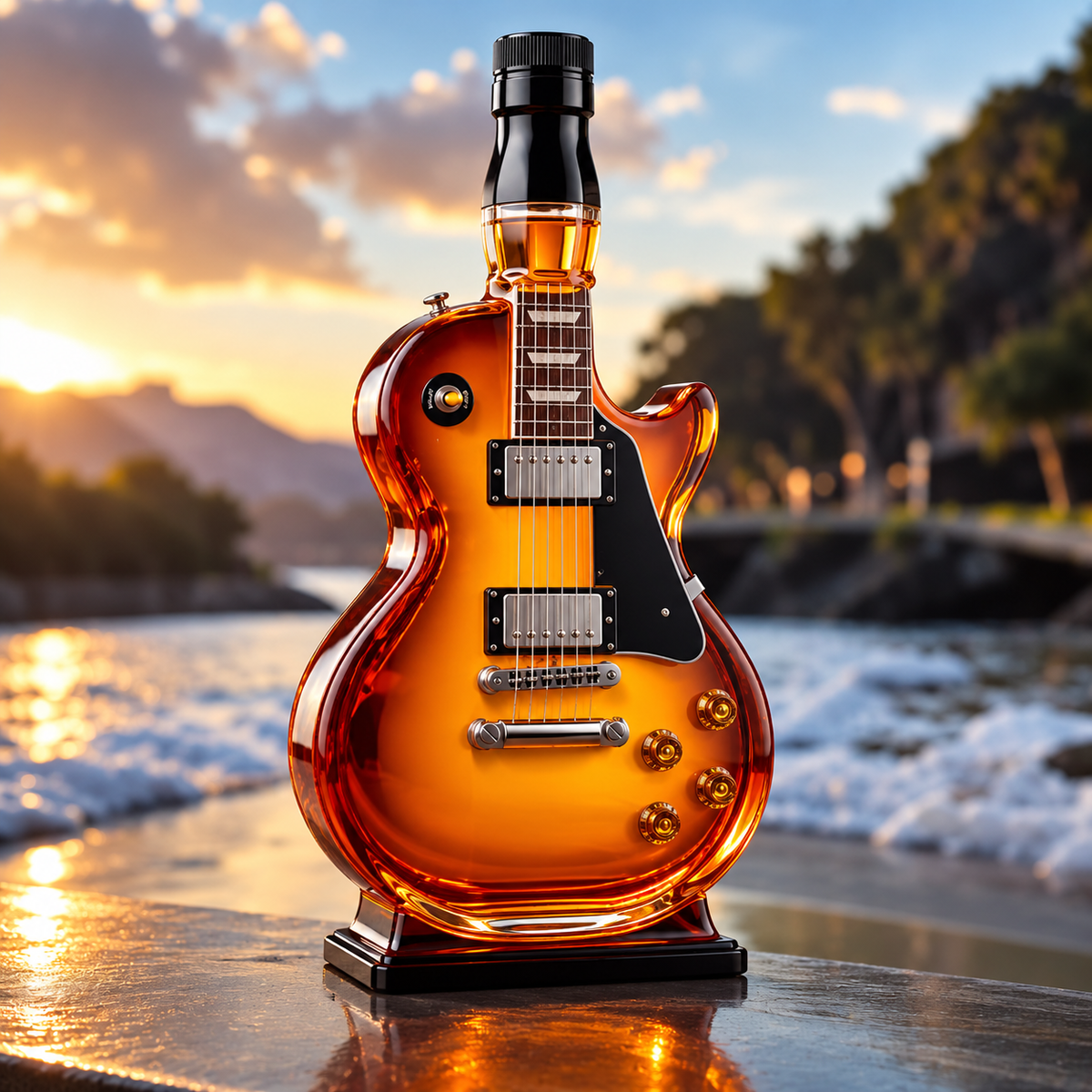 Licorera Artesanal – Edición Guitarra