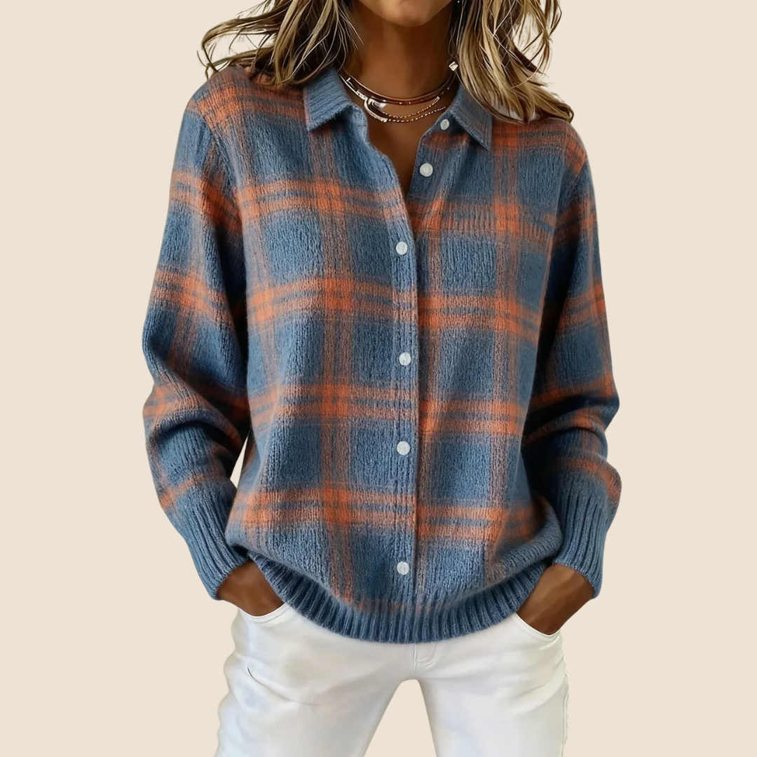Vivienne™ | Suéter retro a cuadros