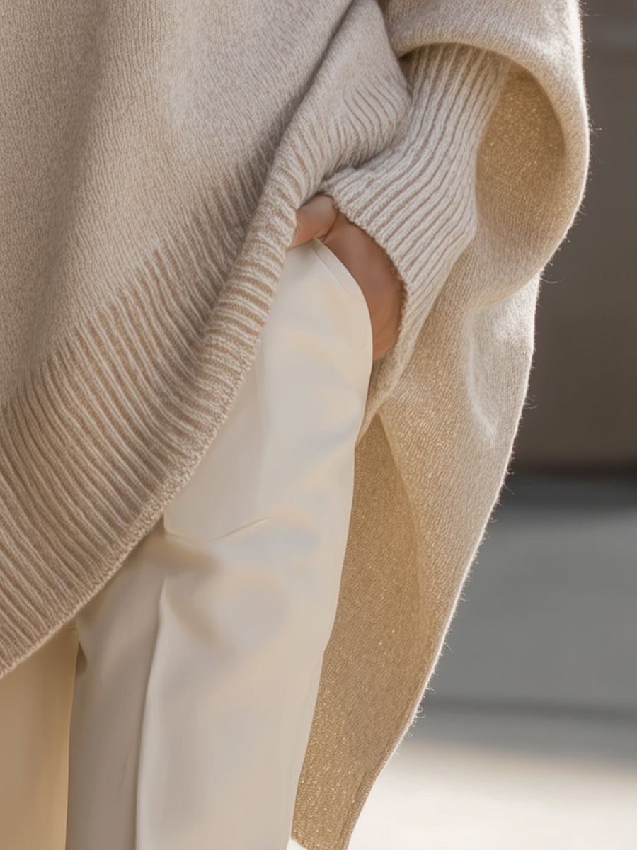 Elodie | Suéter oversize de mezcla de lana