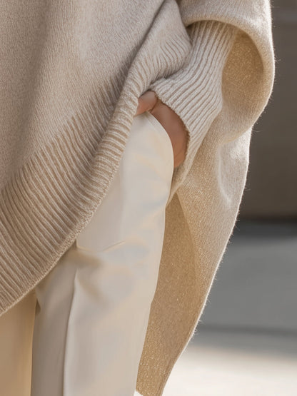 Elodie | Suéter oversize de mezcla de lana