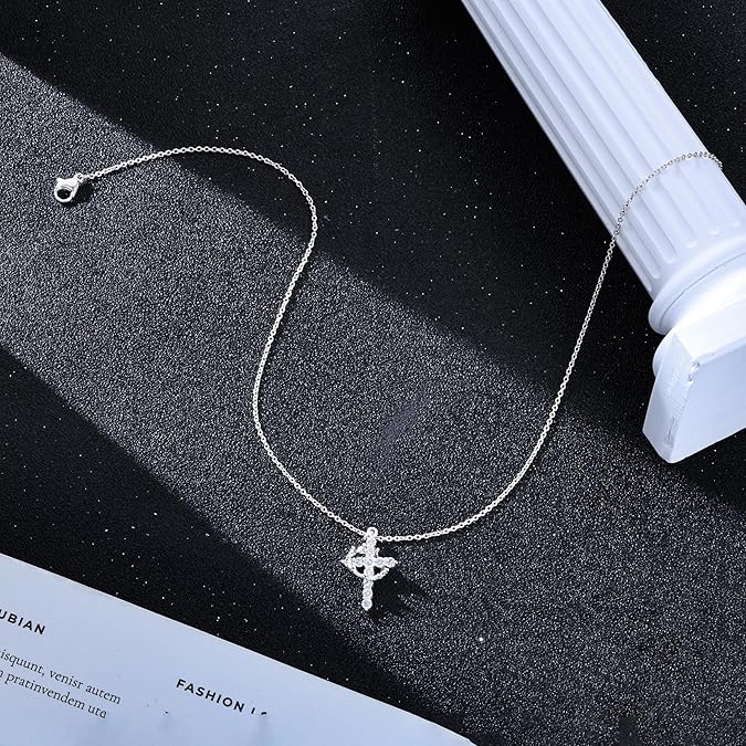 Bloom ™ |  Kruis &amp; Kroon Ketting - Aurora Classics