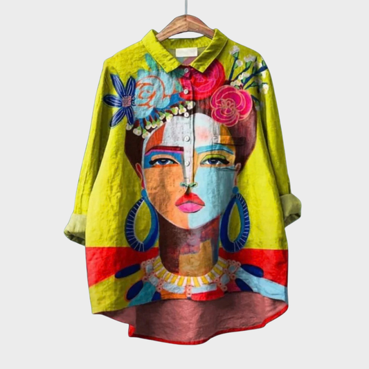 Amelia | Blusa de verano de corte holgado para mujer