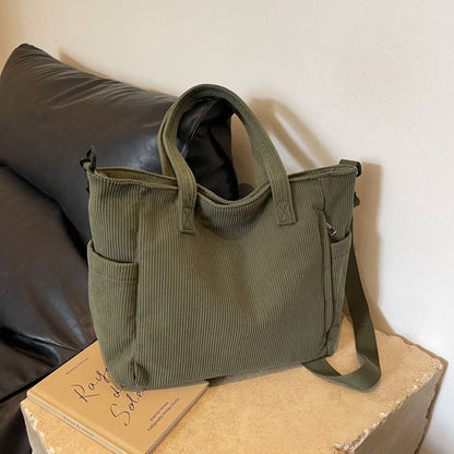 Bloom ™ |  Kunststudent Tote Corduroy Tas - Aurora Classics