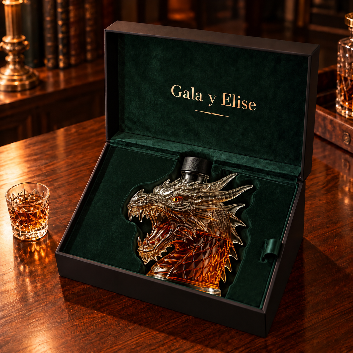 Licorera Artesanal – Edición Dragón