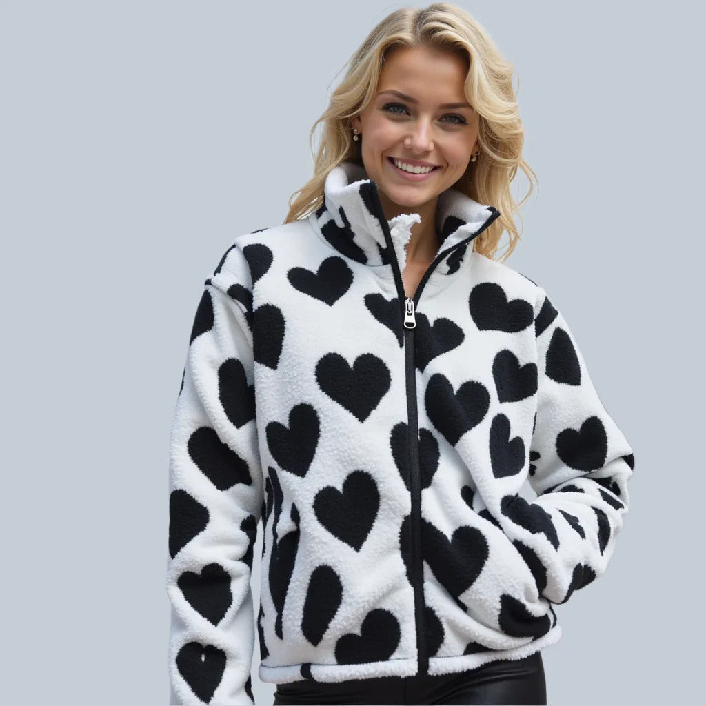 AlpenNord™ | Premium Heart winterjas – Omkeerbaar model en behaaglijke warmte voor de winter - Aurora Classics